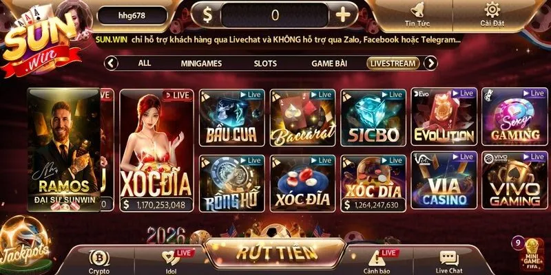 Casino Sunwin & Bắn Cá hiện là tâm điểm thu hút hàng triệu game thủ