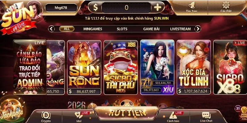Gia nhập Sunwin để trải nghiệm kho game giải trí rất đơn giản