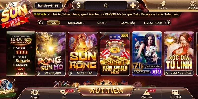 Sự kiện nổ hũ với giải thưởng hàng tỷ đồng tại Sunwin